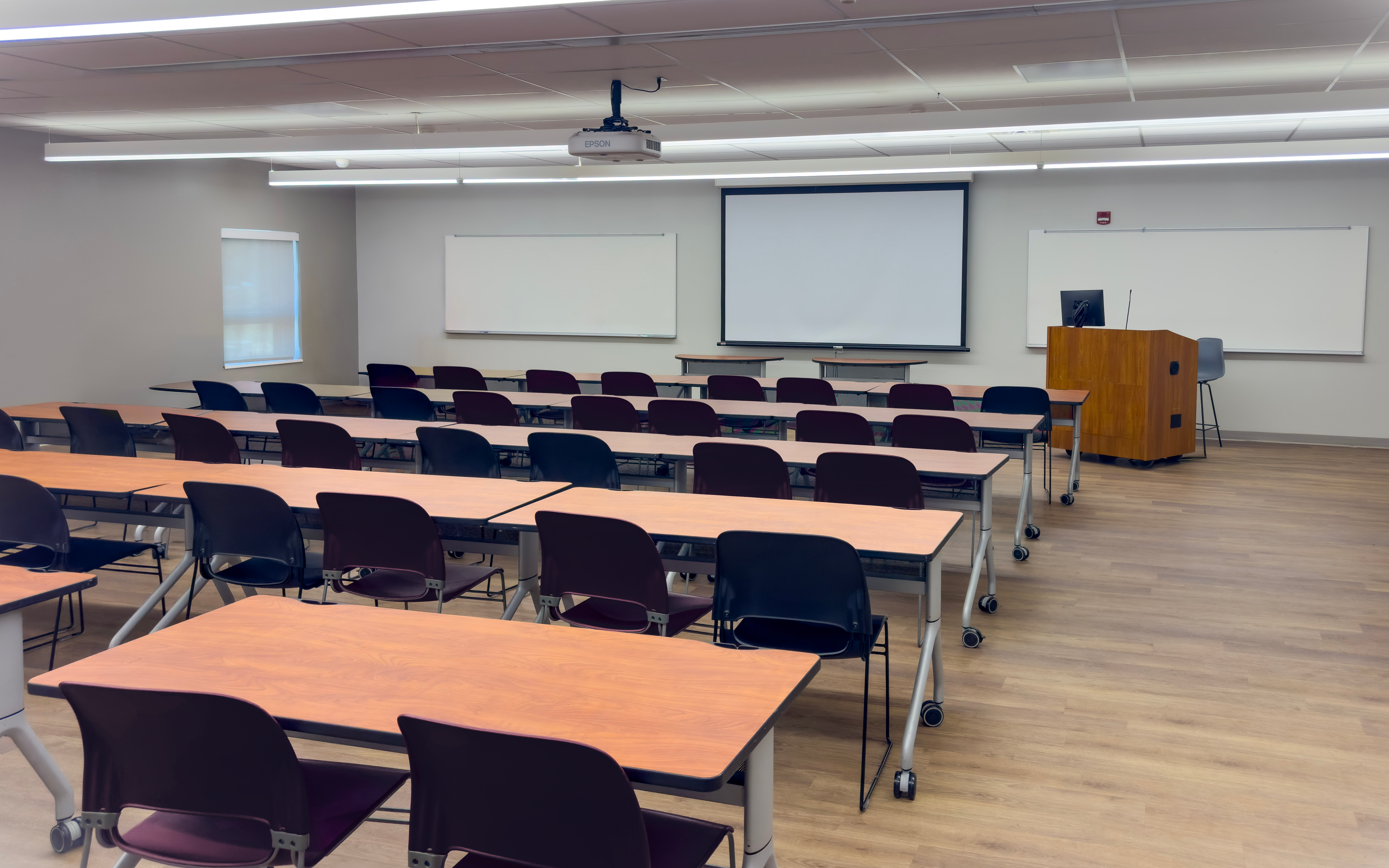 Community Extension Center largest community room, 120